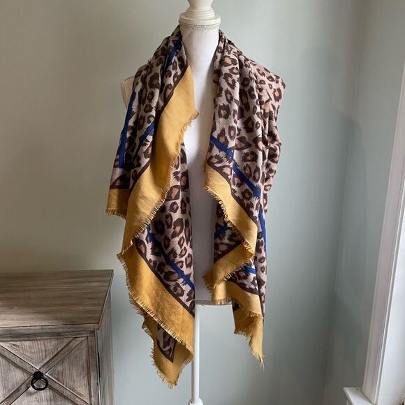 Animal Print Scarf - Picture 1 of 3